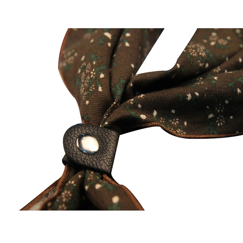Square scarves elegant retro necktie fashion square kerchief neck scarf for women