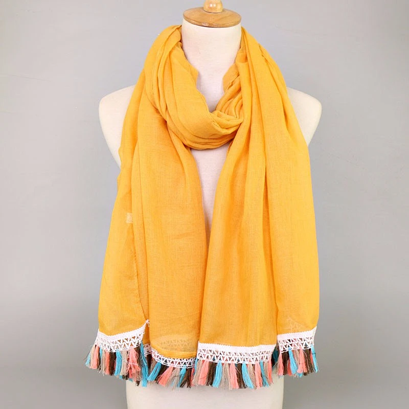 2018 New Style New Products On China Pashmina Scarf Girl Infinity Scarf Hand Embroidery Designs