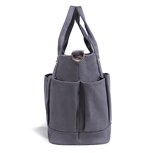 Fashion concise Ladies shoulder handbags custom extra large canvas tote bag