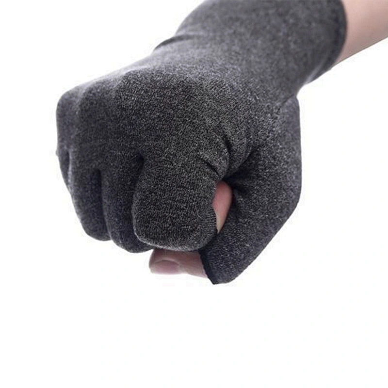 Medical Care Unisex Spandex Arthritis Compression Therapy Gloves For Pain Relief