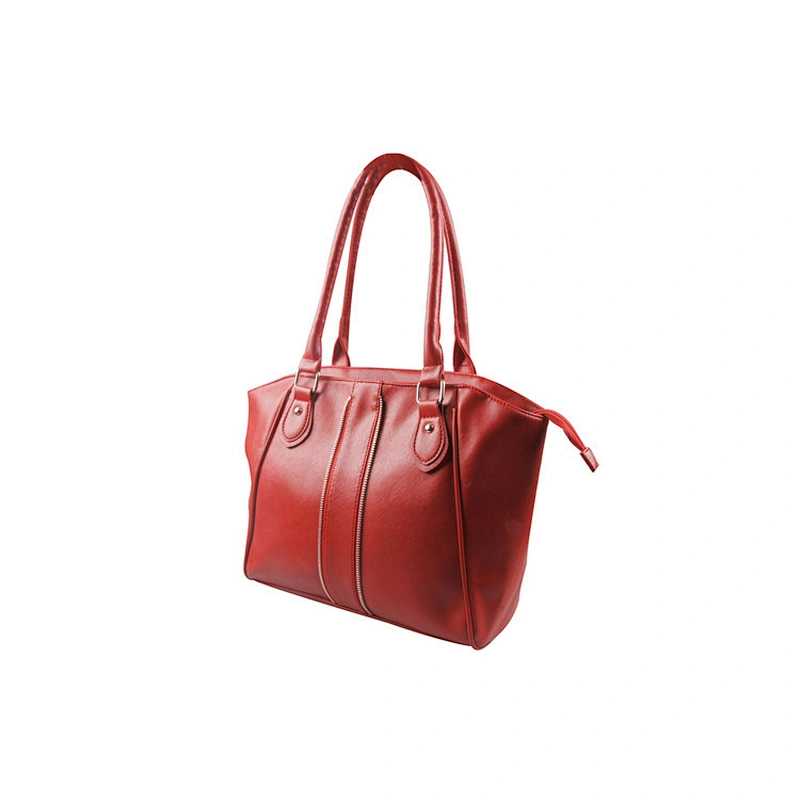 Custom Fashion PU Leather Women Shopping Shoulder Bag Lady Handbag
