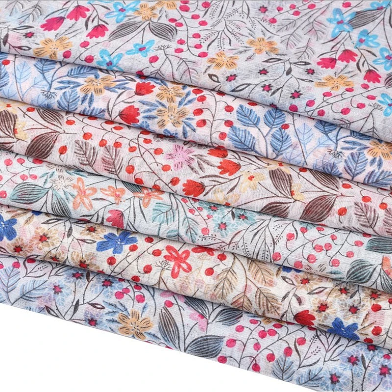 Summer new floral  flower ventilate scarf long travel sunshade beach  shawl