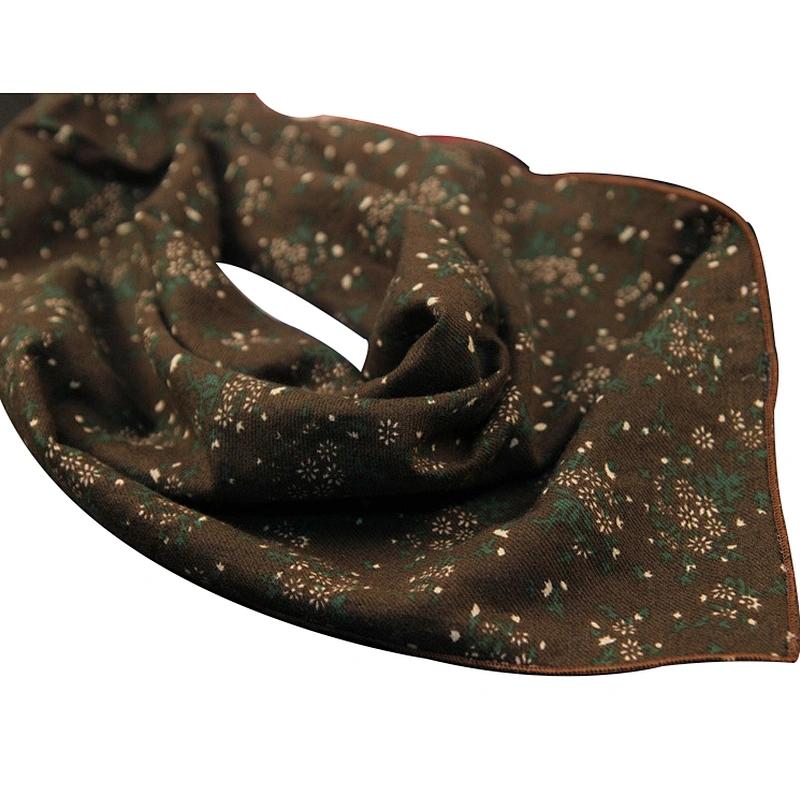 Square scarves elegant retro necktie fashion square kerchief neck scarf for women