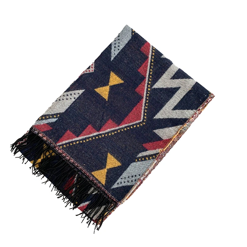 Autumn and winter new fashion style romantic scarf thickened Christmas tree scarf shawl