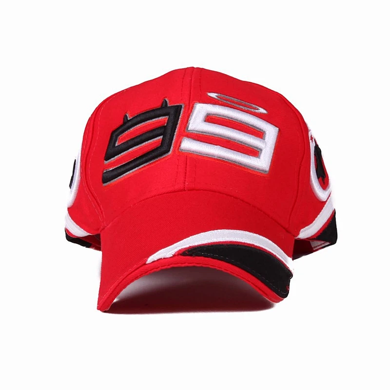 Custom high quality baseball cap 3D embroidered motorcycle baseball hats sport racing cap