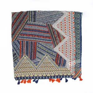 New style fashion geometric pattern shawl  scarf