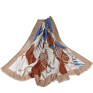 New fashionable check scarf female  holiday beach towel