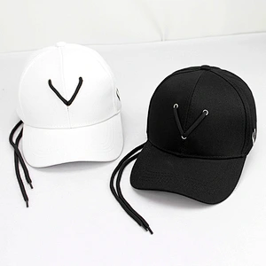 High Quality Wholesale Custom Suede Dad Hat &Cool Hip Hop 6 Panel Blank Suede Baseball Cap With Shoelace