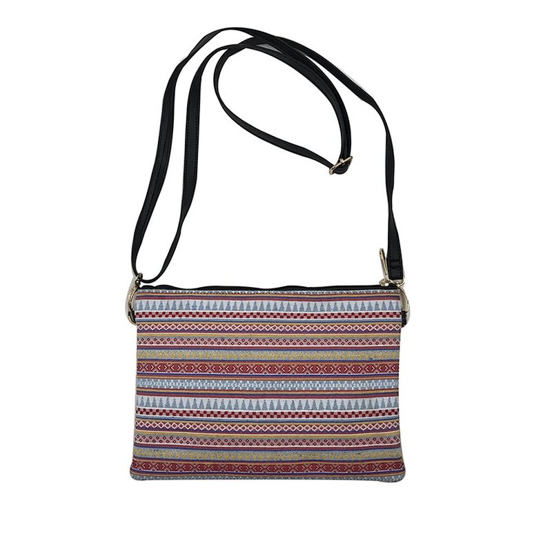 China Ethnic Embroidery Bag Women Crossbody Bag PU Ethnic Bag
