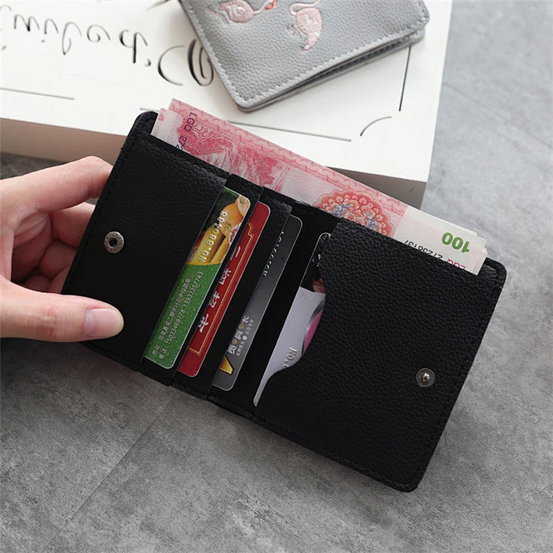 Wholesale Travel Fancy Ladies Clutch Purse Embroidery Leather Wallet For Woman