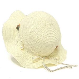 Wholesale summer custom smallsize children kids straw hat