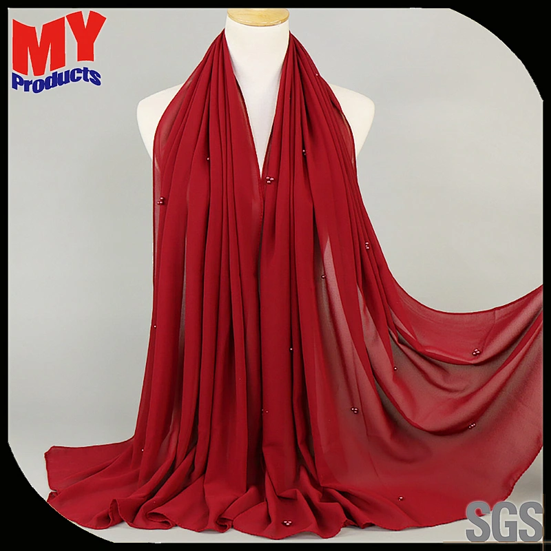 Latest Designs Hijab Scarf Dubai And Beaded Hijab Scarf