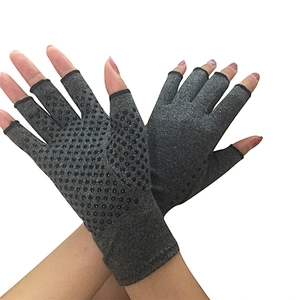 Medical Care Unisex Spandex Arthritis Compression Therapy Gloves For Pain Relief