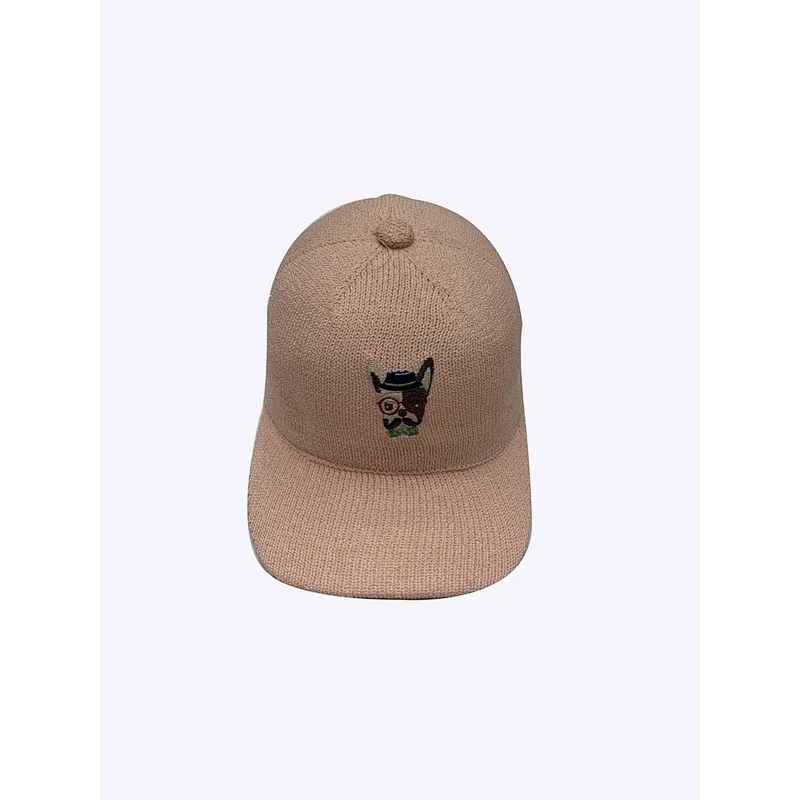 New Knitting Cap Charactristic Custom Doggy Baseball Cap