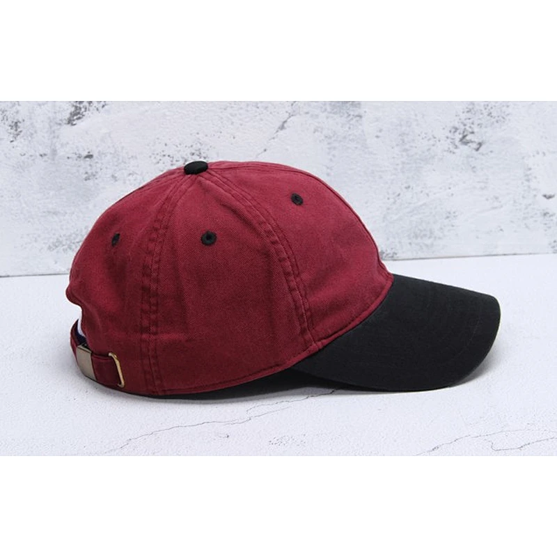 Classic Blanc Cap Contrast Baseball Hat Outdoor Snapback Cap