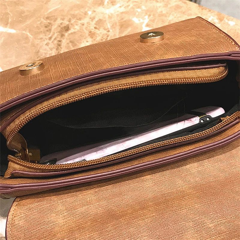 2019 Wholesale luxury handbags pu leather crossbody bags women