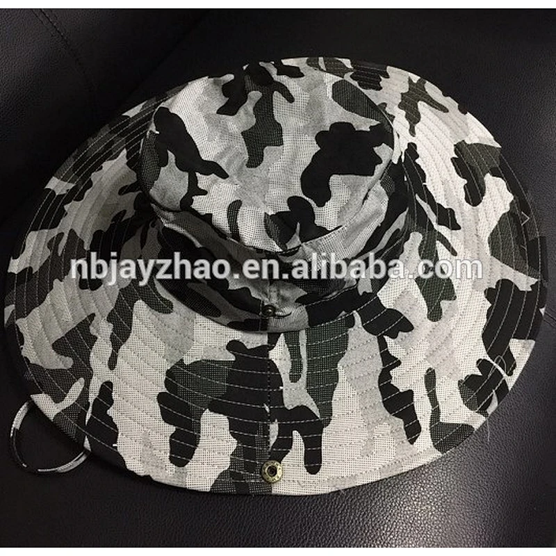 UV protection summer camouflage fisherman's cap