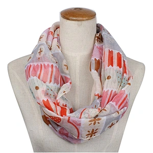 New style christmas cute small moose printed scarf