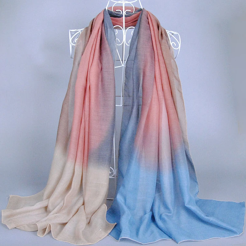 2019 New Latest Custom Made Printed Scarf Women Hijab Shawl