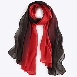 Digital Print Custom Made Design thai silk scarf scarves