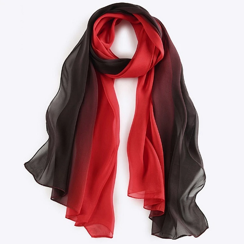 Digital Print Custom Made Design thai silk scarf scarves