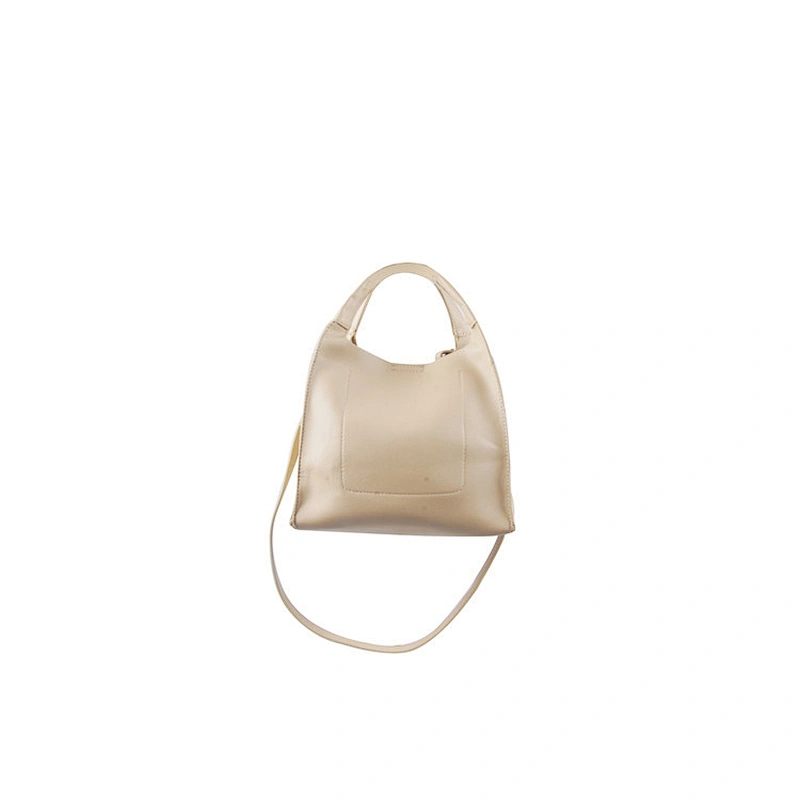 2019 New Women's Tote Bag Fashion White Small PU Trend Hand Bag