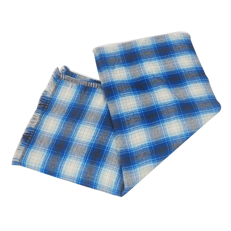 New autumn and winter check scarf versatile tassel jacquard shawl