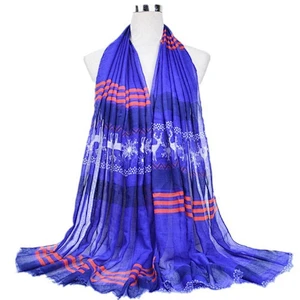 New style fashion  Christmas deer print scarf