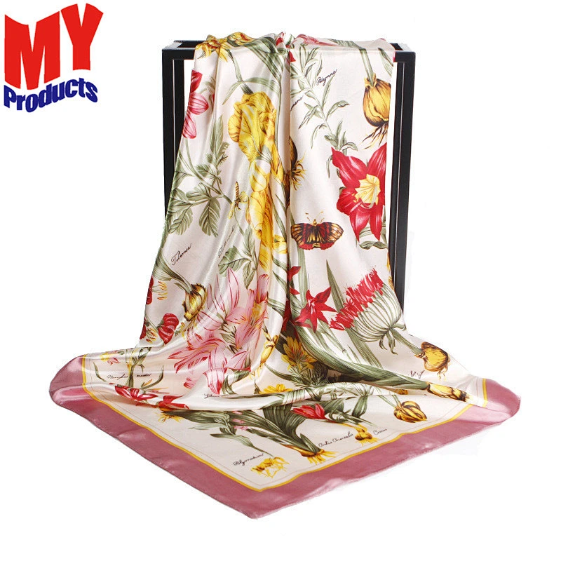 Scarf Oversize Cross Print Scarf Scarf Pasmina