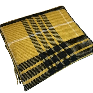 Autumn and winter women's check scarf warm and thickened shawl