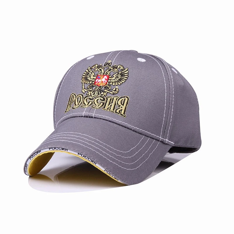 heavy brushed cotton outdoor sports cap summer baseball cap with 3D embroidery