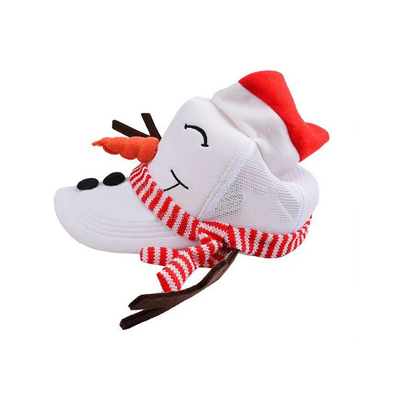 High quality creative snowman Christmas hat cartoon hat baseball cap