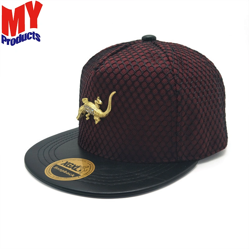 Snapback Classic Trucker Mesh Cap Flat Billed Trucker Hat