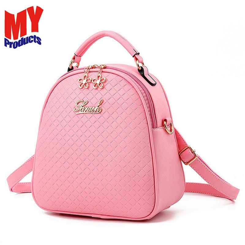 High quality handbags 2019 new simple Korean small women genuine leather backpack