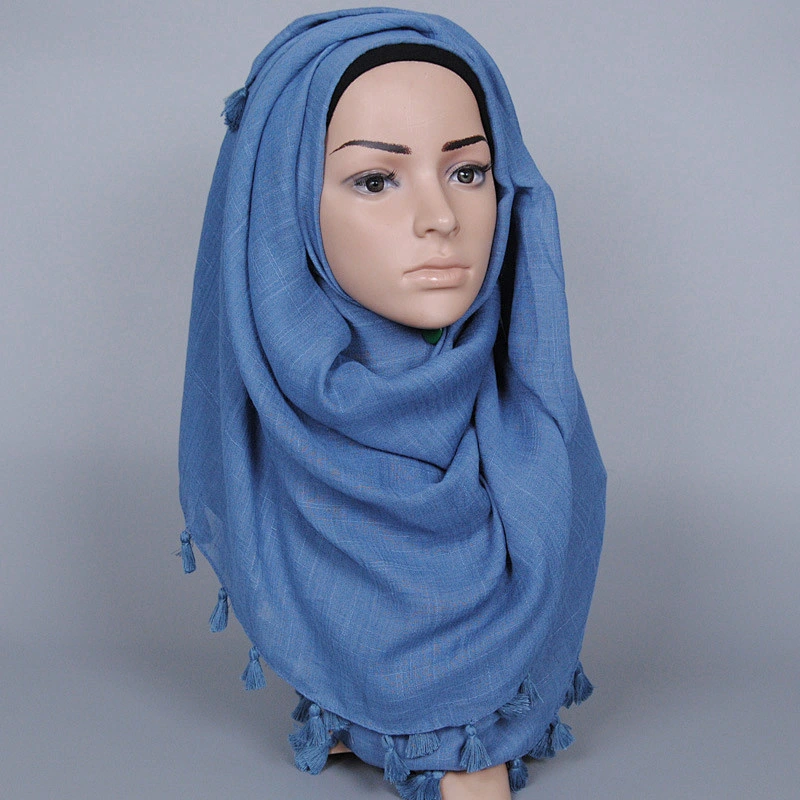 2019 Women Hijab Shawls Free Patterns Hijab Cotton Scarf Wholesale China