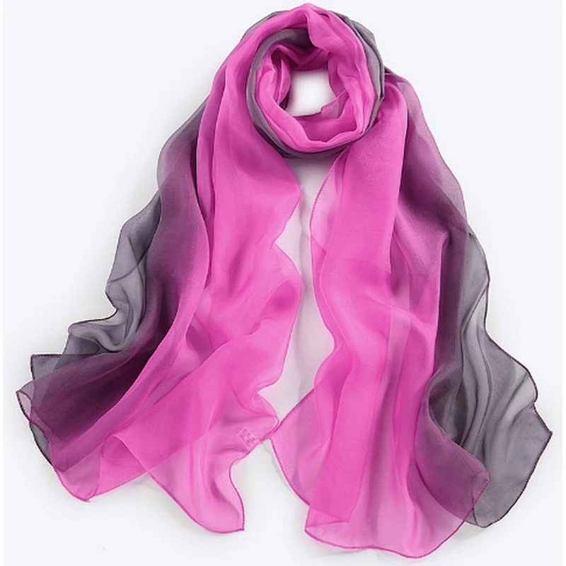Digital Print Custom Made Design thai silk scarf scarves