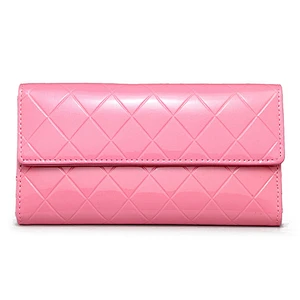 Fashion lady hand bag women wallet pu leather clutch purse wallets