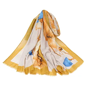 New spring and autumn scarf chiffon scarf long - style beach towel women scarf