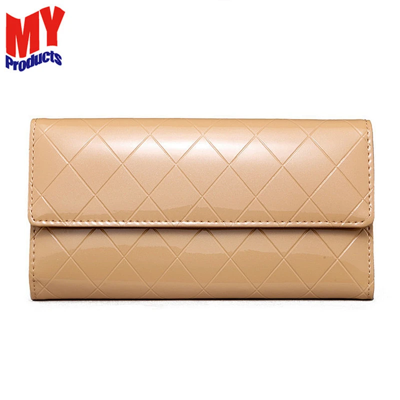Fashion lady hand bag women wallet pu leather clutch purse wallets