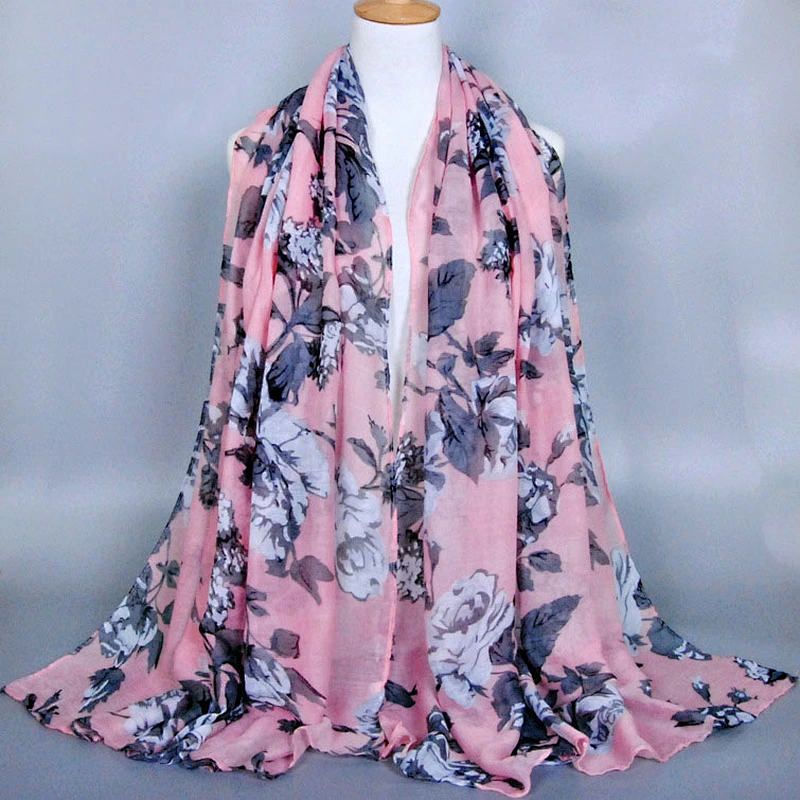 2019 new product infinity scarf wholesale custom printed cashmere scarves hijabs