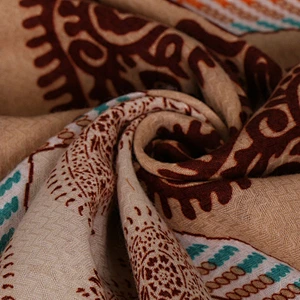 Black glitter scarf printed silk chiffon fabric private label scarves