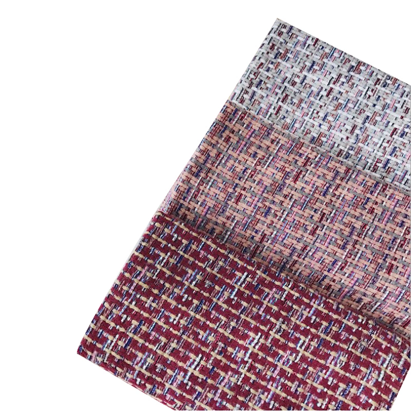 Fashion versatile woven shawl ethnic style  small check scarf