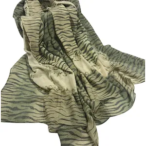 Zebra-print Scarf Women's Floral Scarves cotton scarves popular shawls