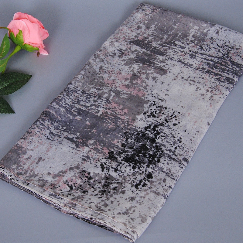 High quality fashion women soft long cotton scarves shawls