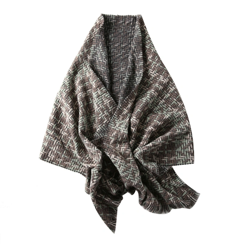 European and American style winter classic warm lady's scarf