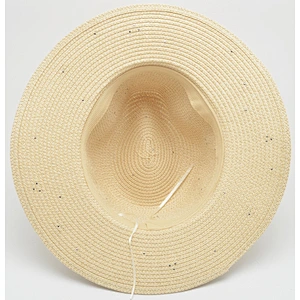 2016 Top sale wholesale striped floppy hat bowler straw hat