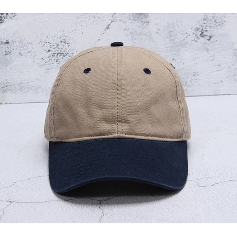 Classic Blanc Cap Contrast Baseball Hat Outdoor Snapback Cap