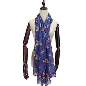 New style Christmas with encrypted penguin scarf for children