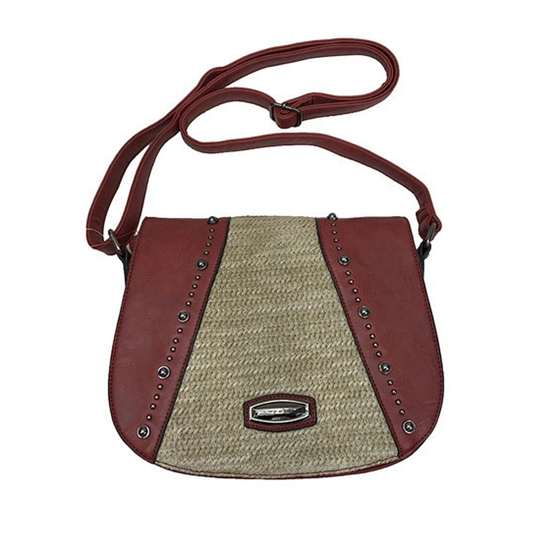 Hot Selling Custom Logo Durable PU Leather Messenger Bag For Women