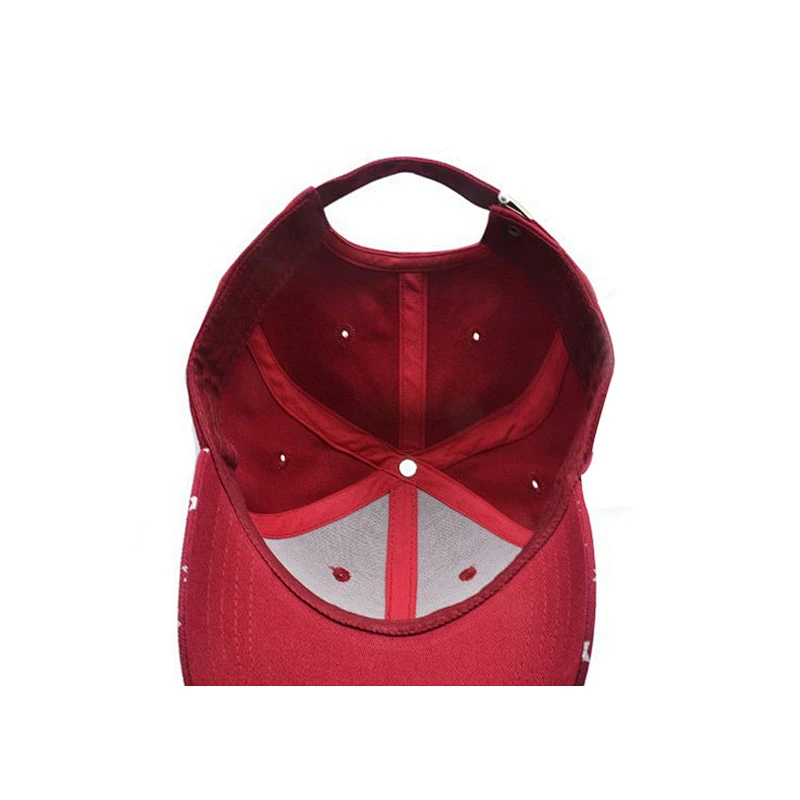 Christmas red baseball cap wholesale santa claus embroidery logo sport caps